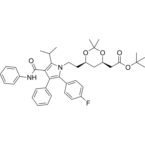 <em>Atorvastatin</em> <em>acetonide</em> <em>tert-butyl</em> ester (Standard)