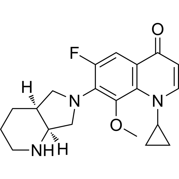 Decarboxy Moxifloxacin Chemical Structure
