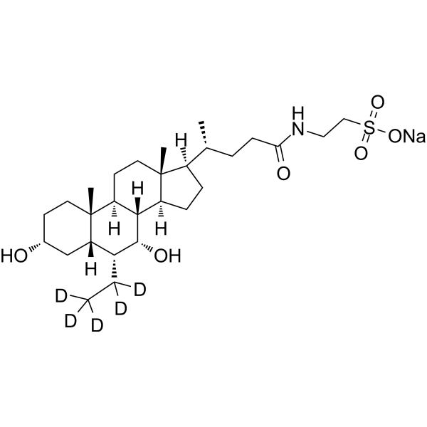 Tauro-obeticholic acid-d<em>5</em> sodium