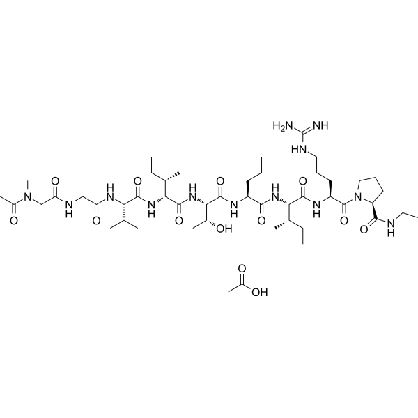ABT-510 acetate Chemical Structure