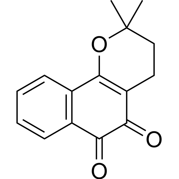 β-Lapachone Chemical Structure