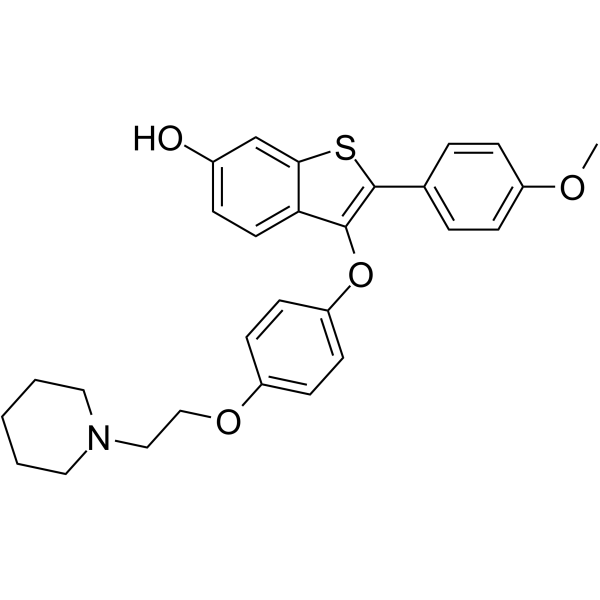 Arzoxifene Chemical Structure