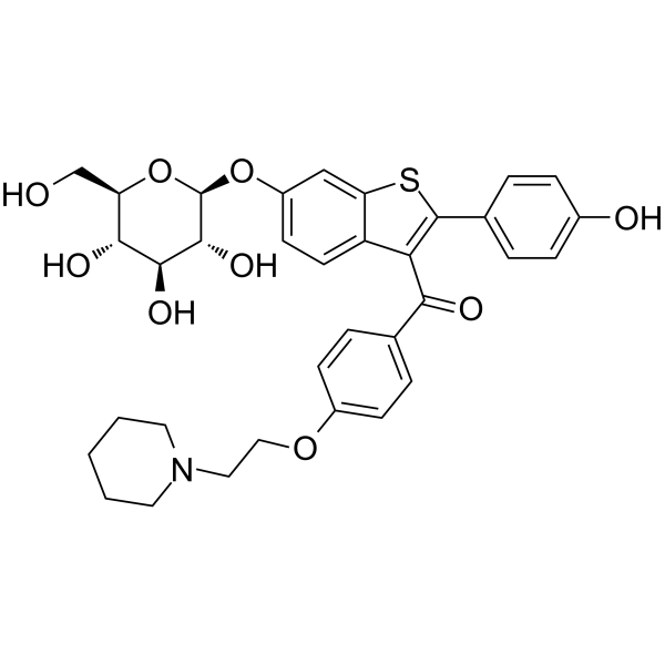 6-Raloxifene-β-<em>D</em>-glucopyranoside