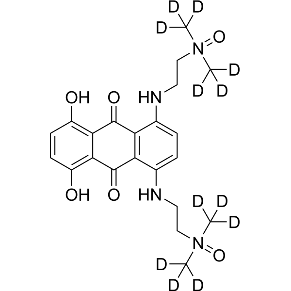 Banoxantrone-d<sub>12</sub> Chemical Structure