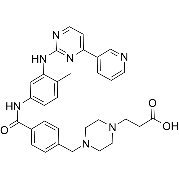 Imatinib Acid Chemical Structure