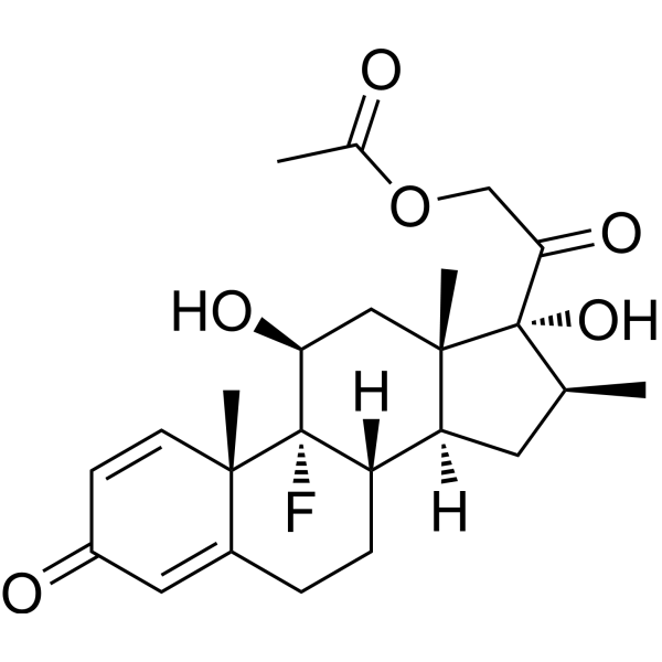 Betamethasone acetate Chemical Structure