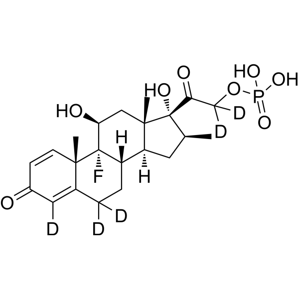 Betamethasone 21-phosphate-d<em>5</em>