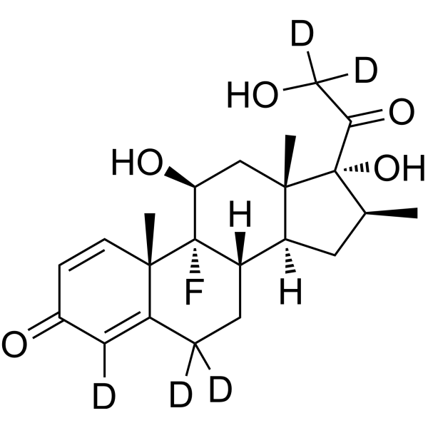 Betamethasone-d<sub>5</sub> Chemical Structure