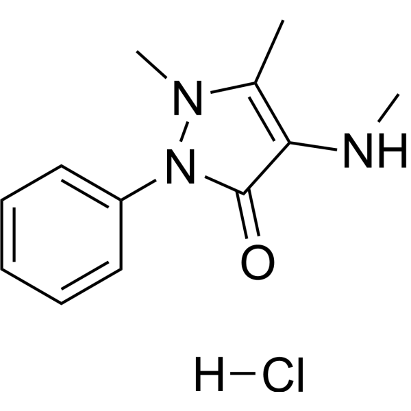 4-Methylamino <em>antipyrine</em> hydrochloride