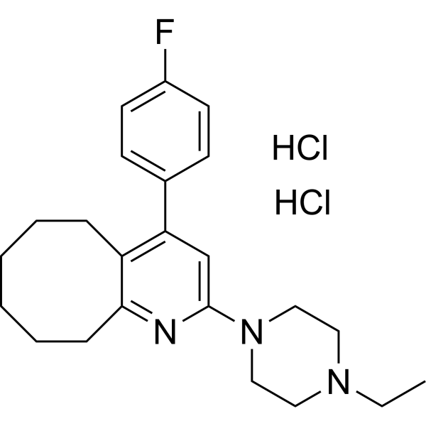 Blonanserin dihydrochloride Chemical Structure