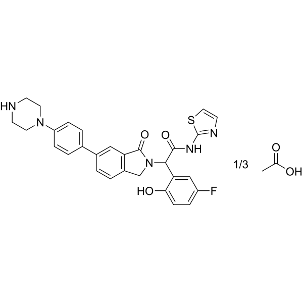(<em>Rac</em>)-JBJ-04-125-02 acetate