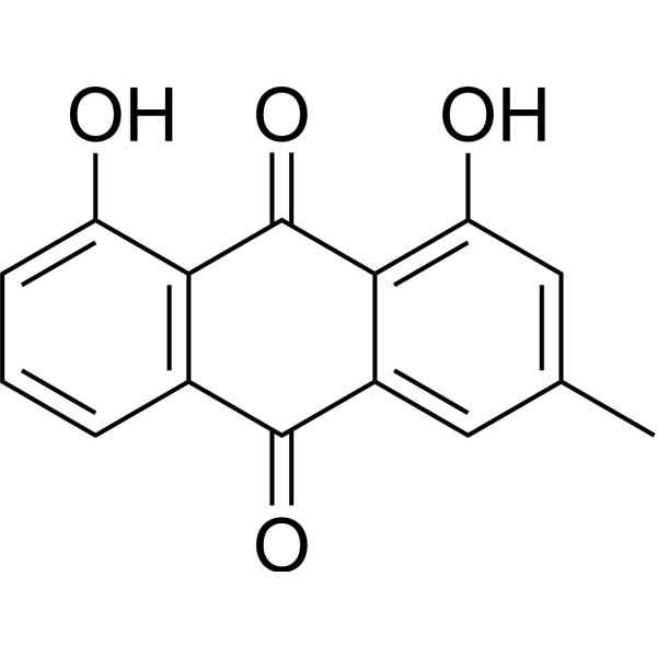 Chrysophanol (Standard) Chemical Structure