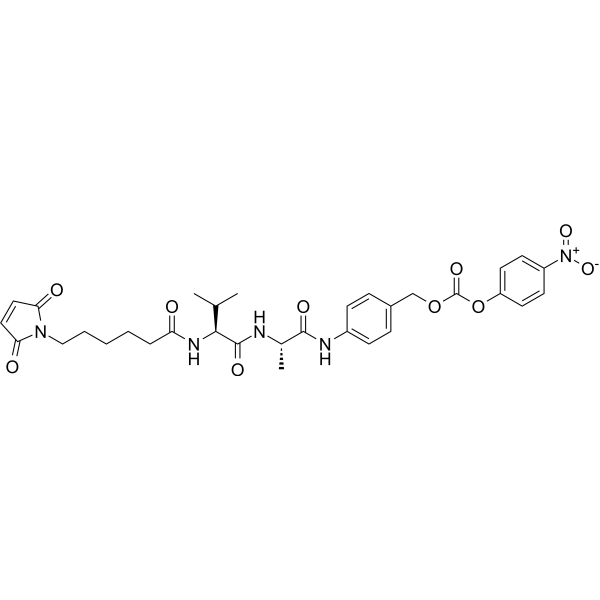 MC-Val-Ala-PAB-PNP Chemical Structure