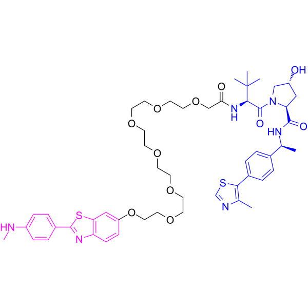 PROTAC α-synuclein degrader 3 Chemical Structure