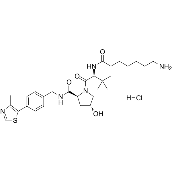 (S,R,S)-AHPC-<em>C6</em>-NH2 hydrochloride