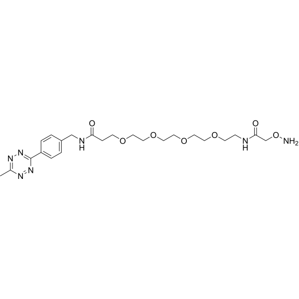 Methyltetrazine-PEG4-oxyamine