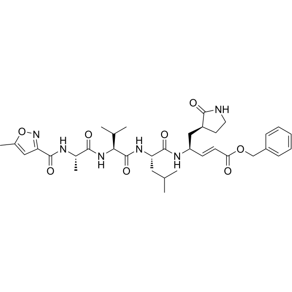 Mpro inhibitor N3 Chemical Structure