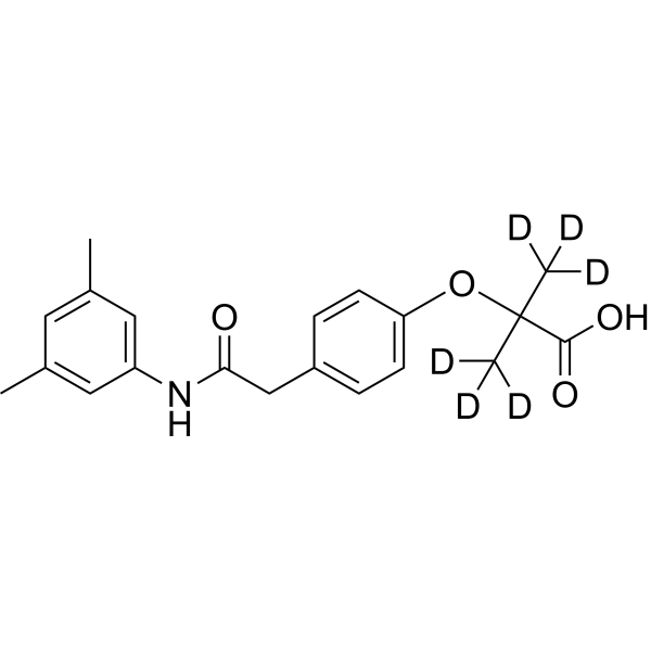 Efaproxiral-d<sub>6</sub> Chemical Structure