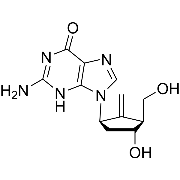 (1R,3S,4R)-ent-Entecavir Chemical Structure