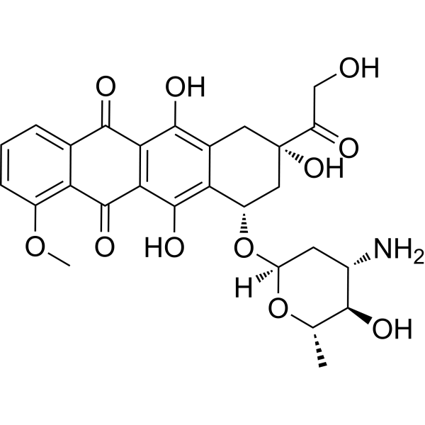 Epirubicin Chemical Structure