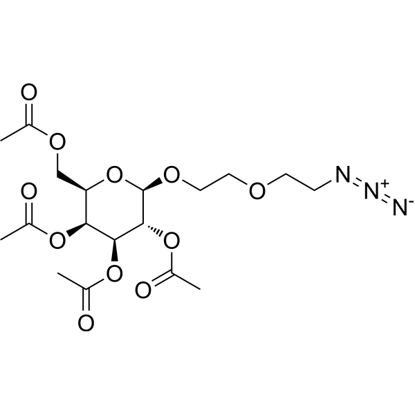 <em>β</em>-D-tetraacetylgalactopyranoside-PEG1-N3