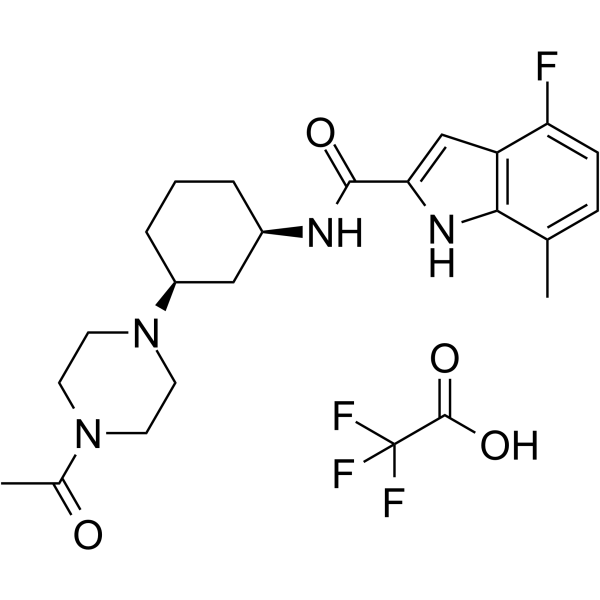 EZM0414 TFA Chemical Structure
