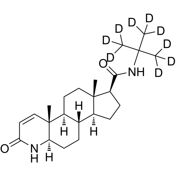 Finasteride-d<sub>9</sub> Chemical Structure