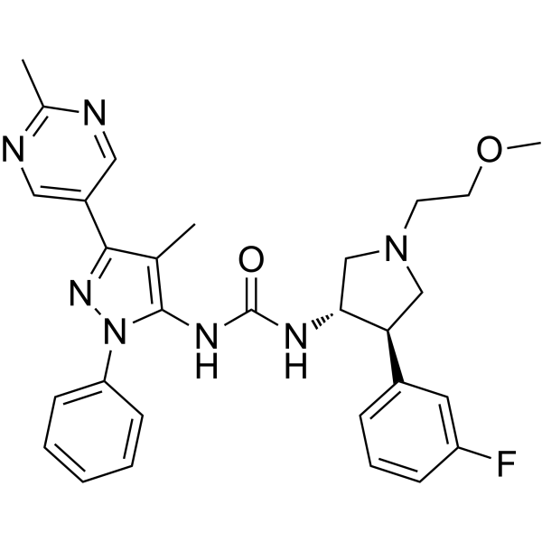 Anizatrectinib Chemical Structure