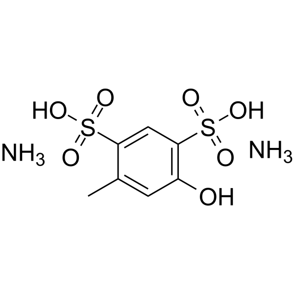 5-Hydroxytoluene-2,4-disulphonic acid diammonium Chemical Structure