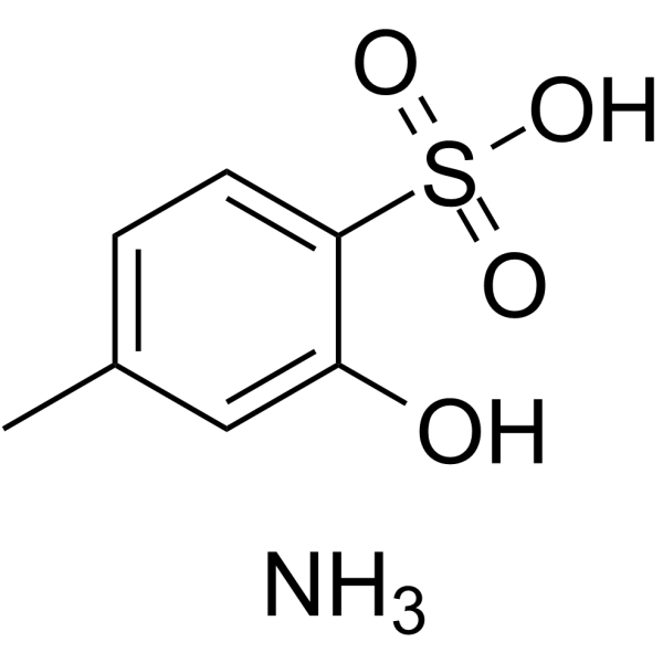 2-Hydroxy-4-methylbenzenesulphonic acid <em>ammonium</em>