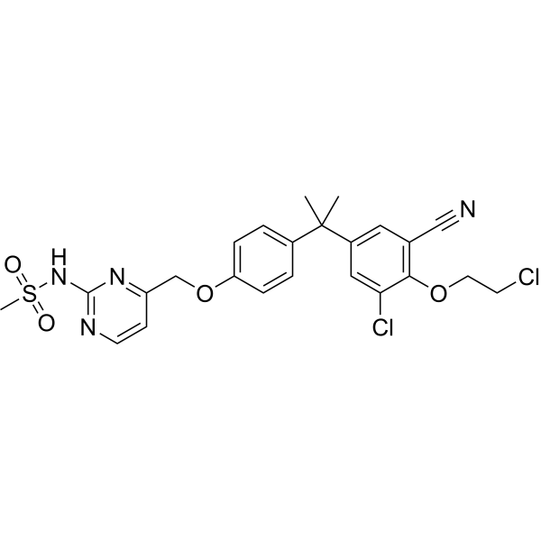 Masofaniten Chemical Structure
