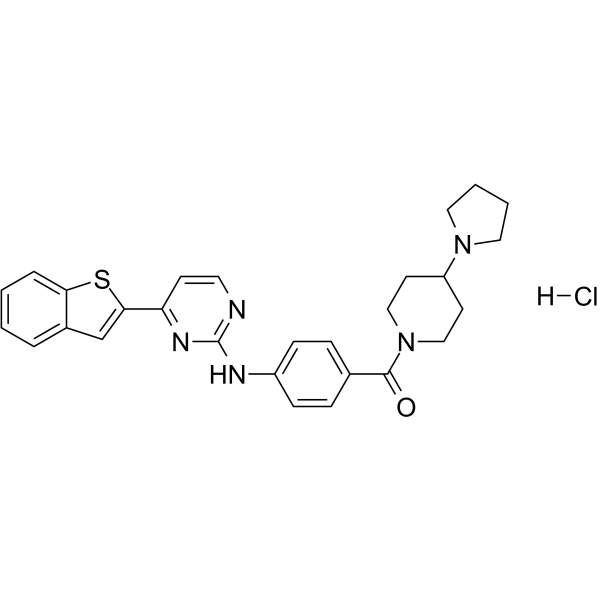 IKK 16 hydrochloride Chemical Structure