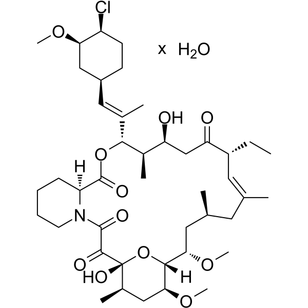 Pimecrolimus hydrate Chemical Structure