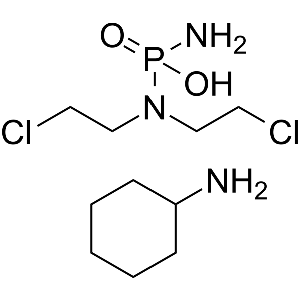 Phosphoramide mustard cyclohexanamine Chemical Structure