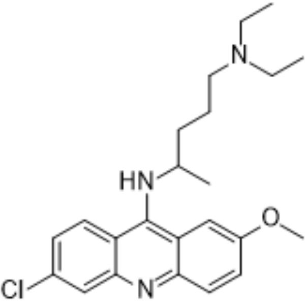 Quinacrine Chemical Structure