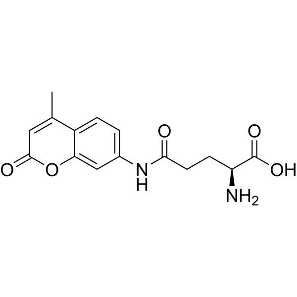 H-Glu(AMC)-OH Chemical Structure