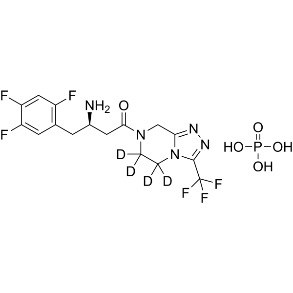 <em>Sitagliptin</em>-d4 phosphate