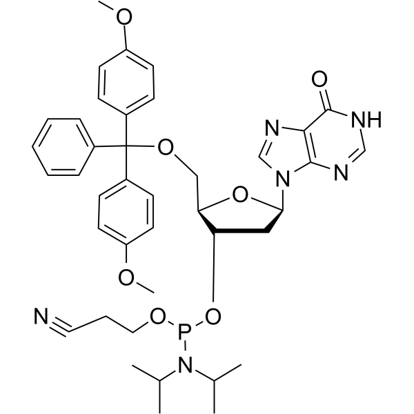 DMT-dI Phosphoramidite Chemical Structure