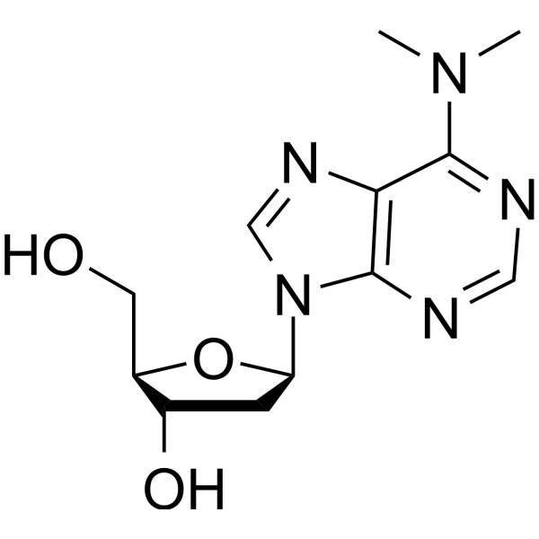 N6-Dimethyldeoxyadenosine Chemical Structure