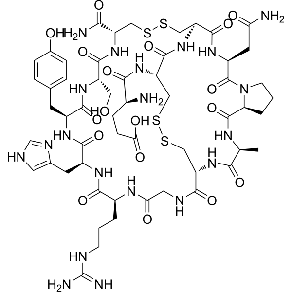 α-Conotoxin GI Chemical Structure
