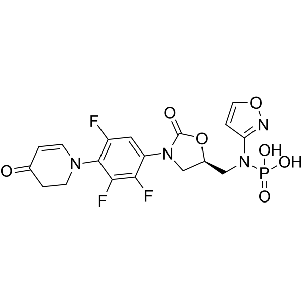 Contezolid phosphoramidic acid Chemical Structure