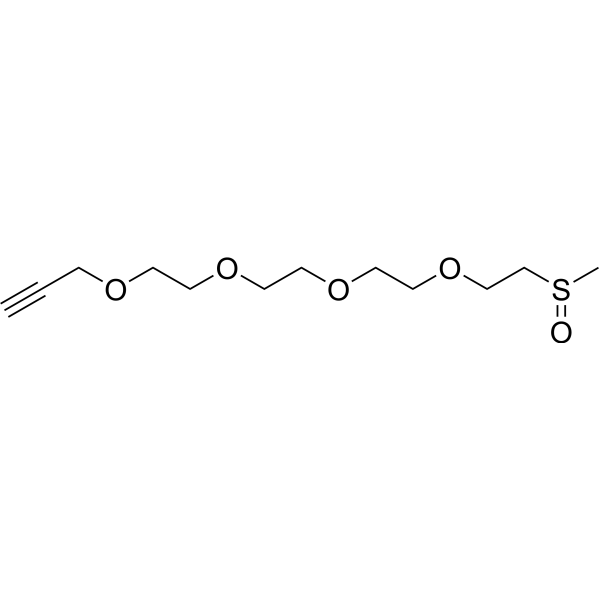 Propargyl-PEG4-thioacetyl Chemical Structure