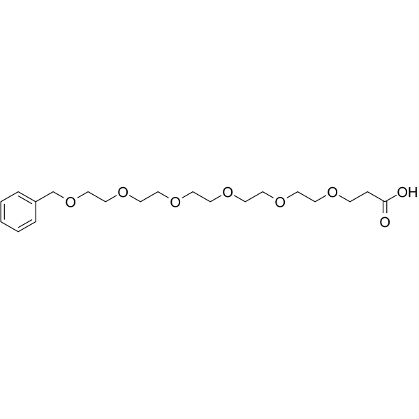Benzyl-PEG6-acid Chemical Structure
