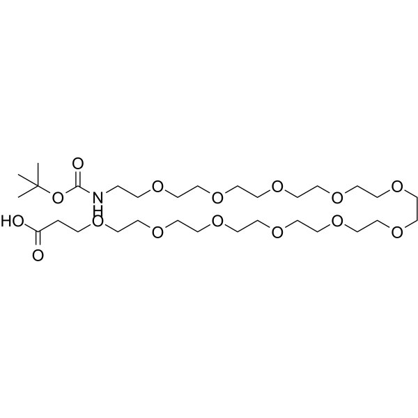Boc-NH-PEG11-<em>C2</em>-acid