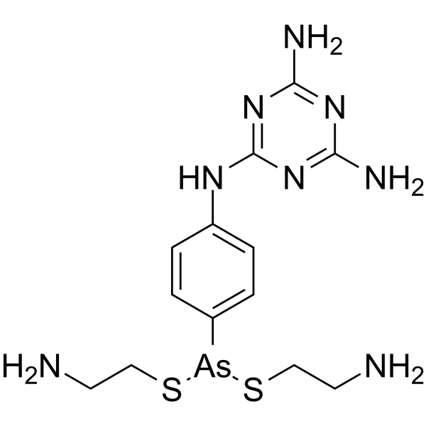 Melarsomine Chemical Structure