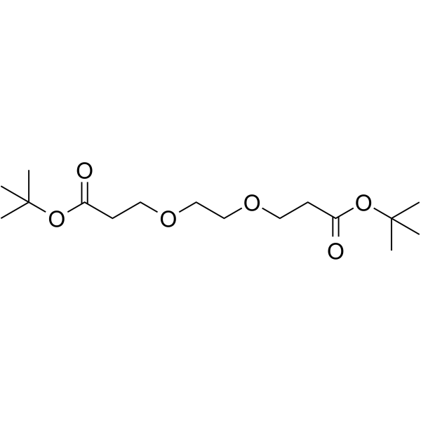 Bis-PEG2-Boc Chemical Structure