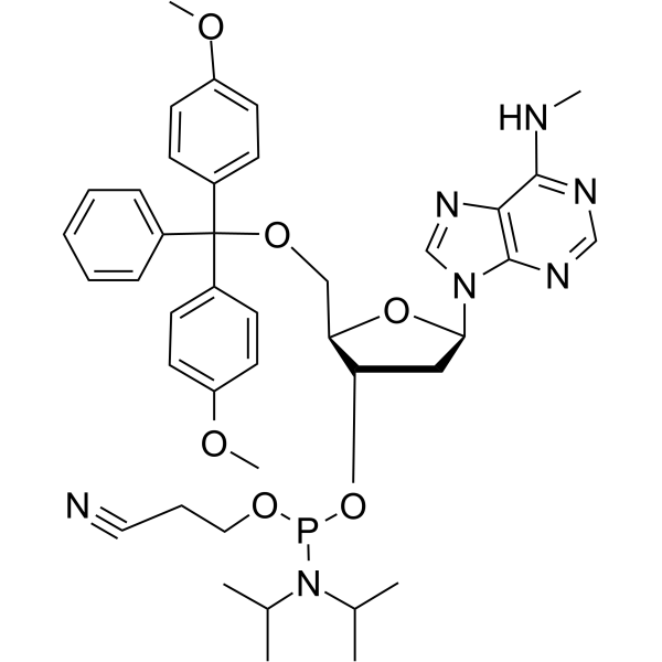 N6-Methyl-dA phosphoramidite Chemical Structure