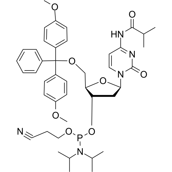 IBU-DC Phosphoramidite Chemical Structure