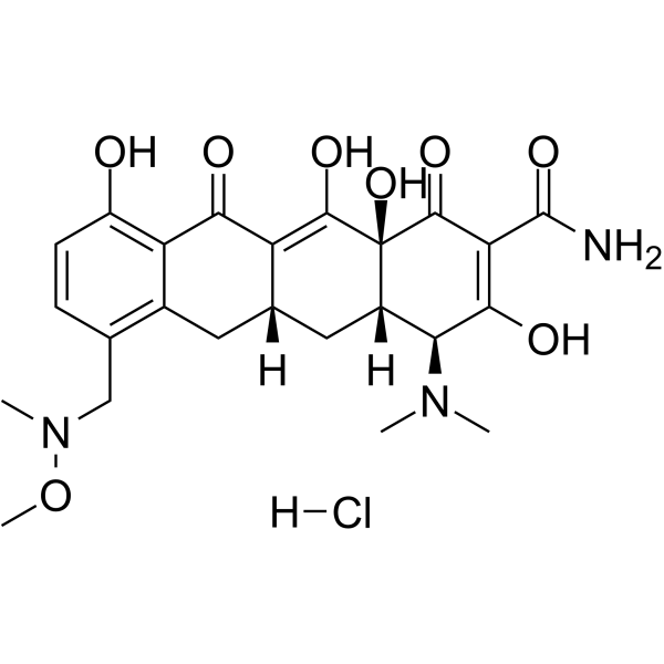 Sarecycline hydrochloride Chemical Structure