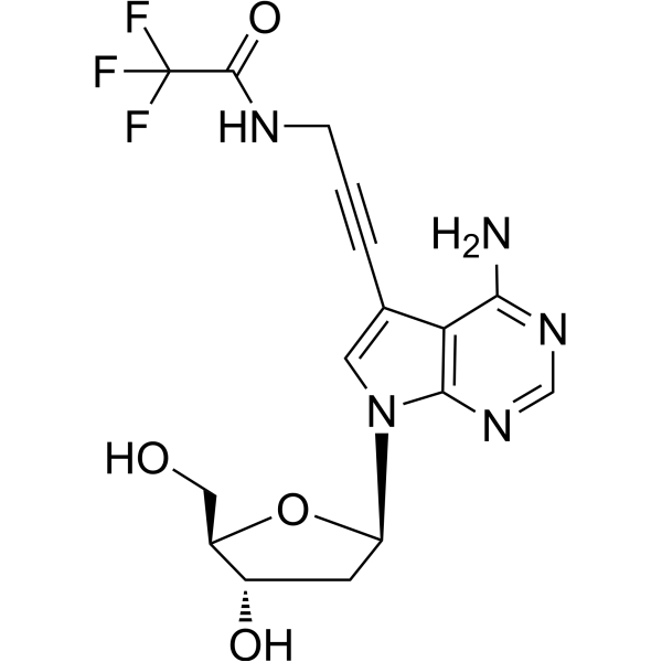 7-TFA-ap-7-Deaza-dA Chemical Structure